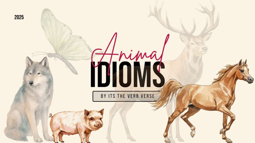 Idiom Bahasa Inggris tentang hewan