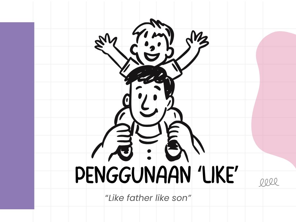 Bedanya as dan like dalam kalimat English