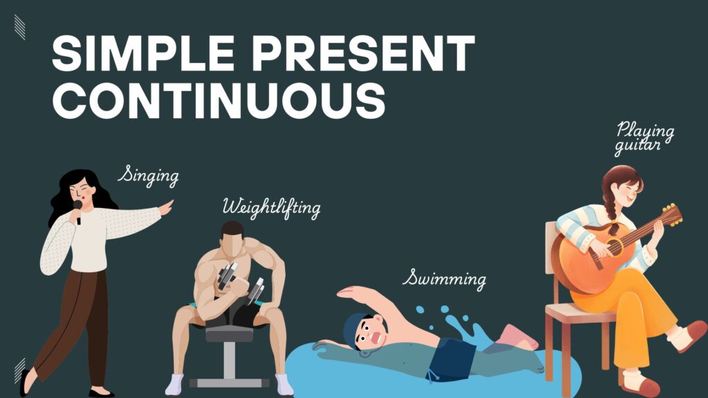 Simple Present Continuous-The Verb Verse